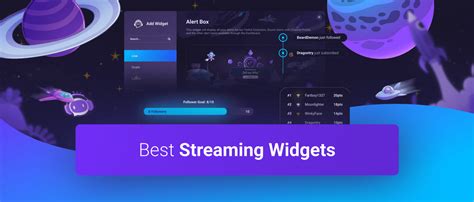 Stream Widgets .